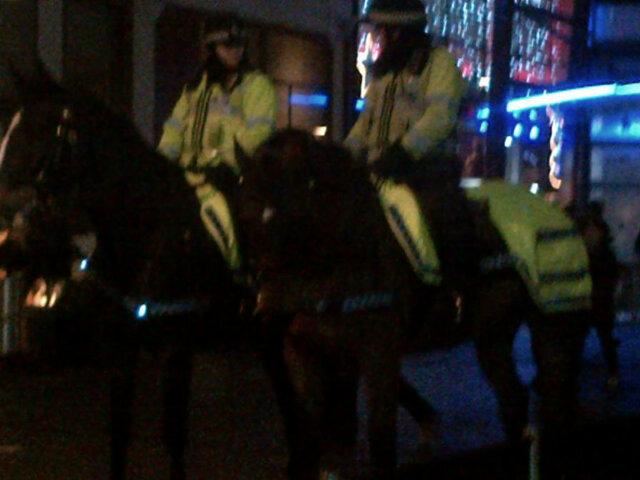 KevMQuartley's tweet photo. @ASPoliceHorses Keeping everyone safe and looked after in Millennium Square, Bristol #safeandprotected http://t.co/eRxdMT4CQc
