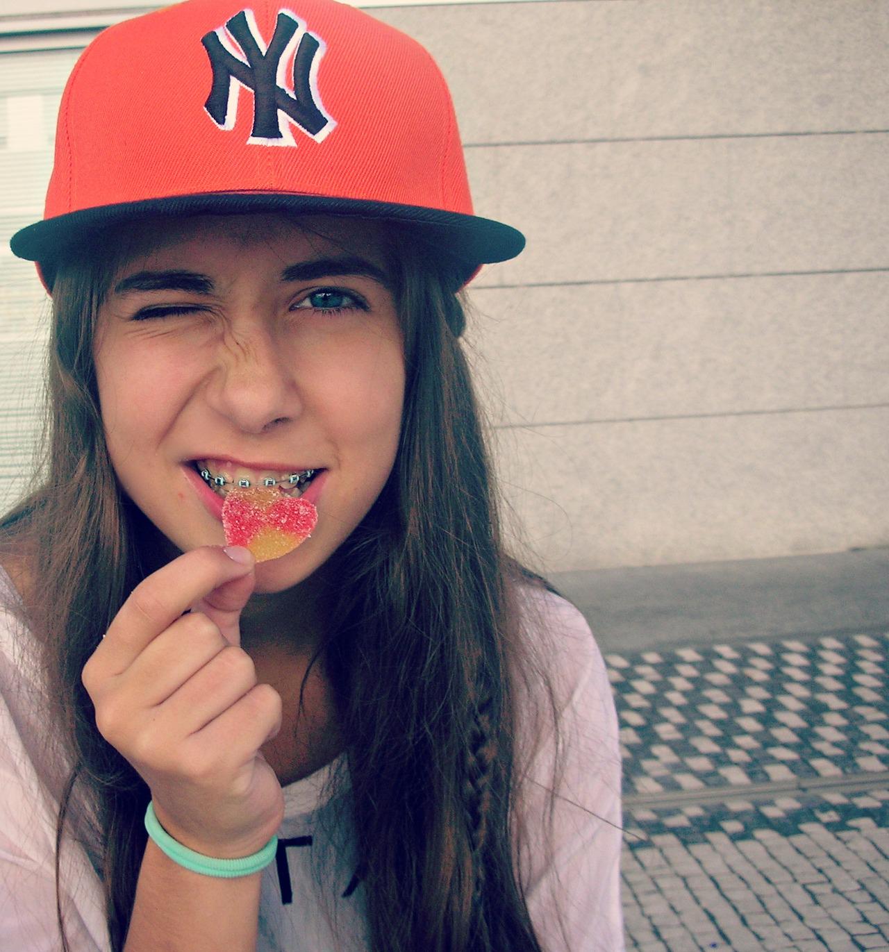 Girls With Braces on Twitter "Enjoying Her Gummies braces http//t.co