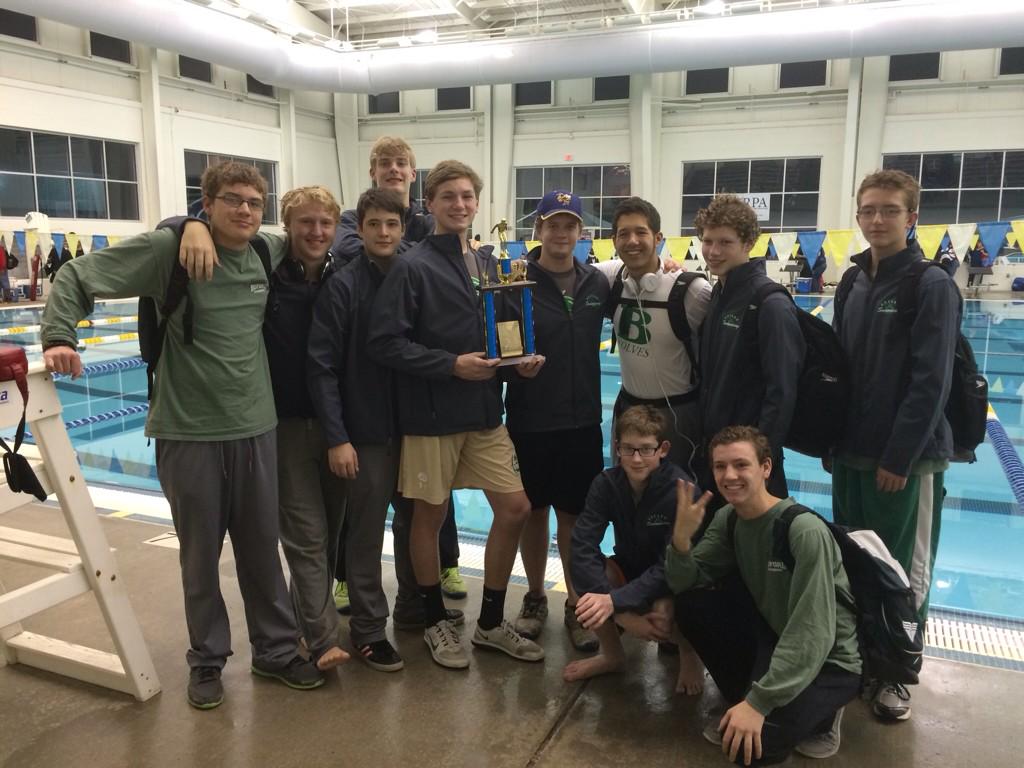 Buford boys finish in 3rd place at today's 2014 Holiday Splash Invitational.  23 teams were competing.  Go Wolves!