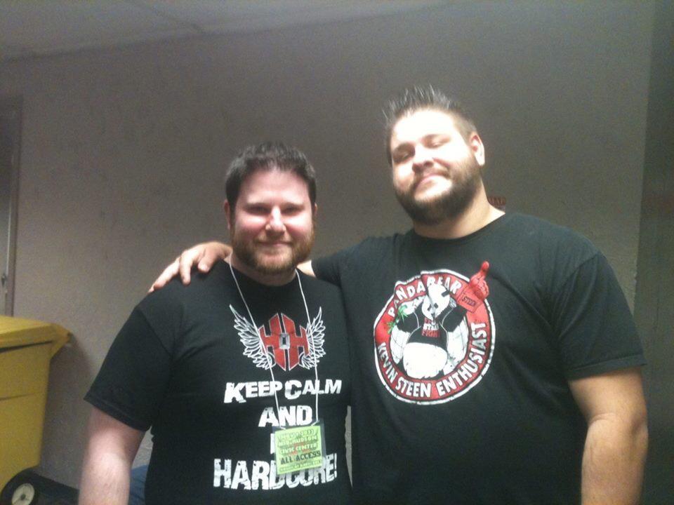 JordanFWE's tweet photo. Fun day promoting @FWEWrestling with @FWEConrad - I even got asked to sign a @FightOwensFight autograph no clue why. http://t.co/I2AhMSUpmf