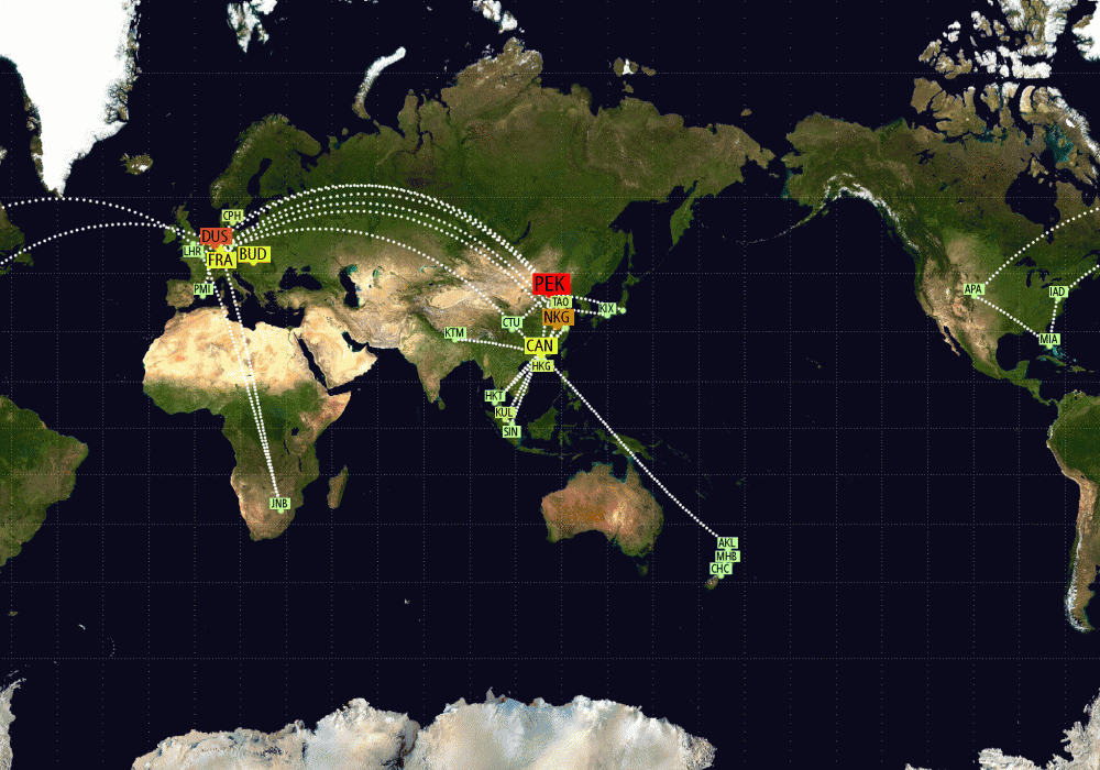 kueken312's tweet image. Schon ganz ordentlich 😃 #FlightMap #Jetlovers