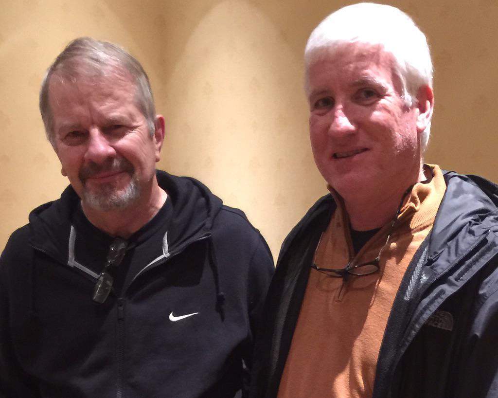 jeffroberts_11's tweet photo. Meeting legendary pitching guru Paul Nyman of SETPRO just before tonight's keynote presentation at #BBTPALOOZA http://t.co/q0cdmr8ZAb