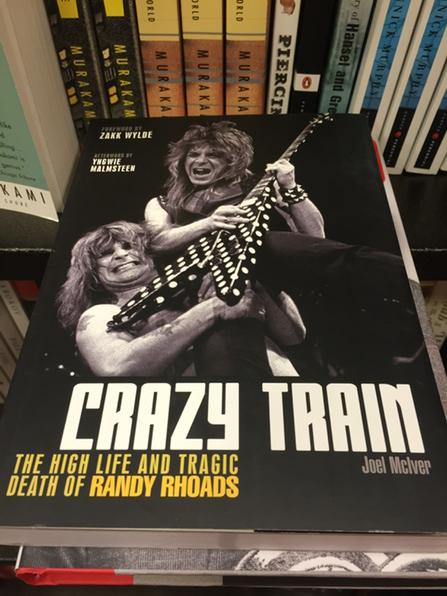 Fitting that I would see this book today. Happy birthday, Randy Rhoads. 