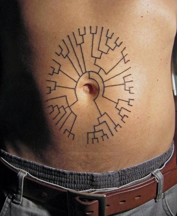 Phylogenetic Tree  Circle tattoos, Circle tattoo, Circle tattoo