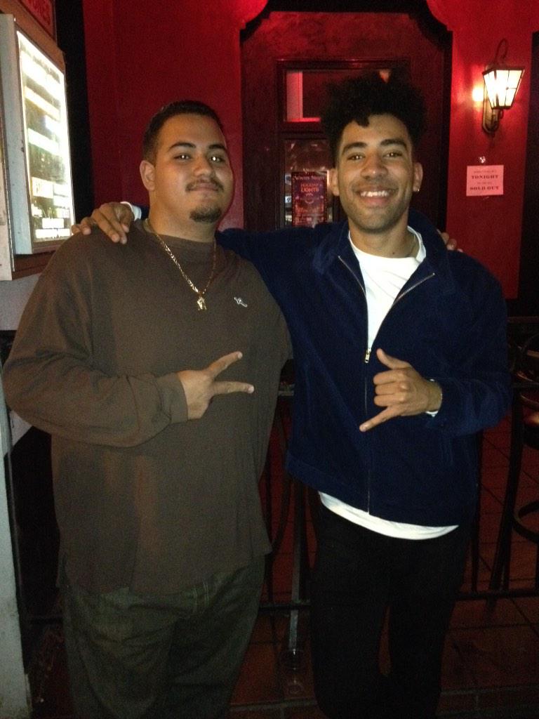 JJ8051's tweet photo. More photos from a great show Kyle was spitting fire @SuperDuperKyle @Joseph_Torres25 #VelvetJones #TurntUp http://t.co/gtVfV4mO4w