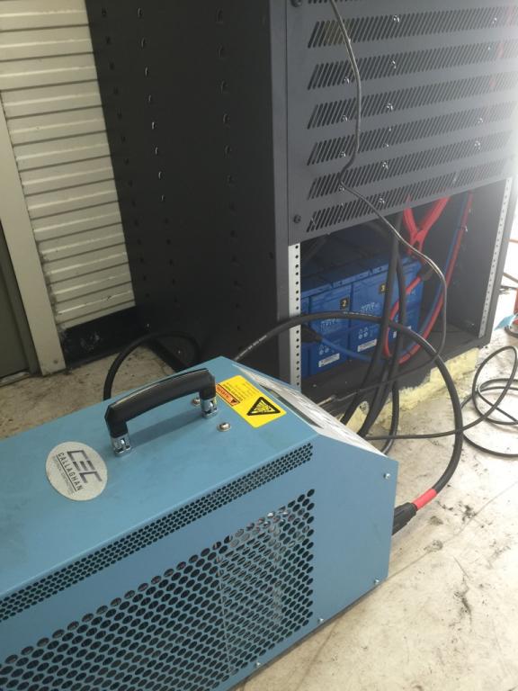 CECElectrical's tweet image. cecontractors.com.au Constant Current Battery Load Testing on Protection Batteries in switchroom.