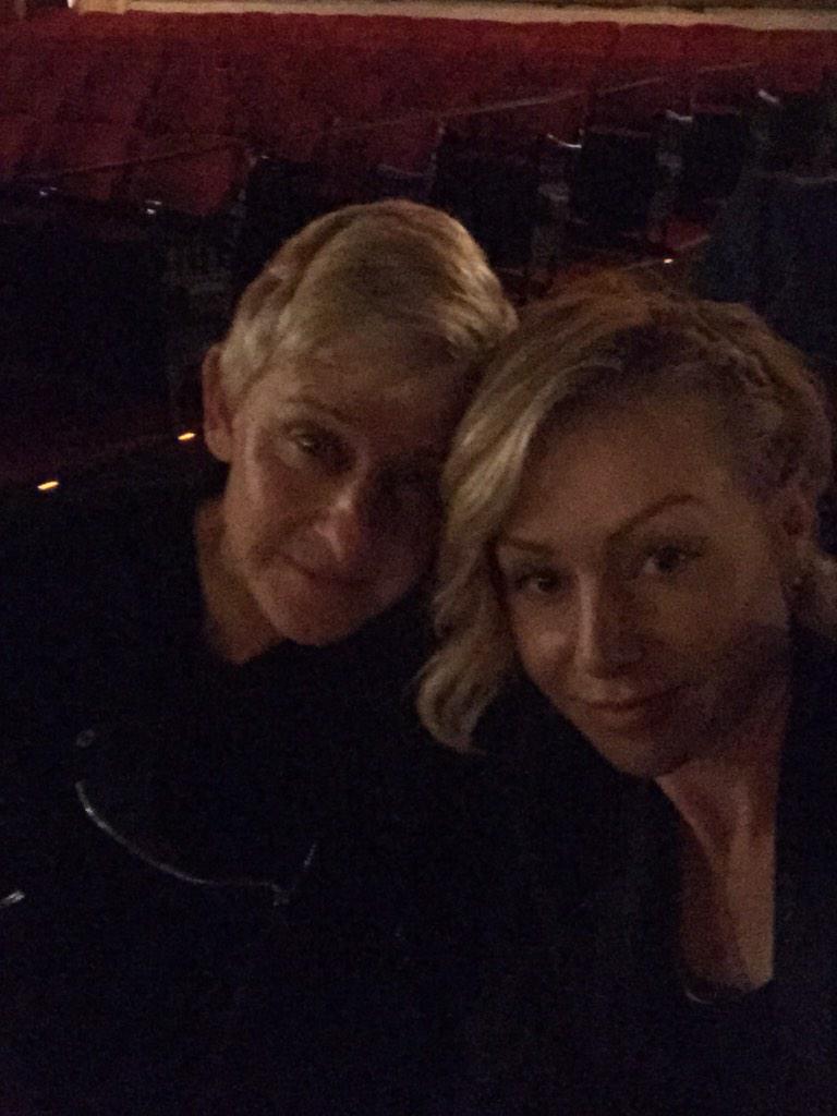 portiaderossi's tweet photo. At a screening of Oprah's new movie, Selma. http://t.co/H82P73P9Md