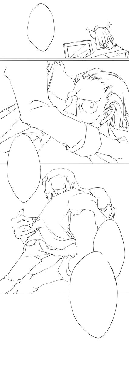 描きかけの出てきたから置いておくね! 