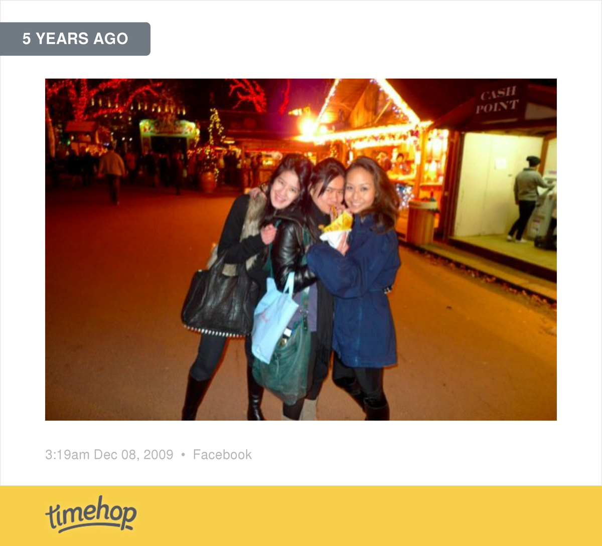 Ommy02's tweet photo. our first winter wonderland!! we need london reunion pronto!  http://t.co/80CCyT4SAu http://t.co/IhjnocAljl