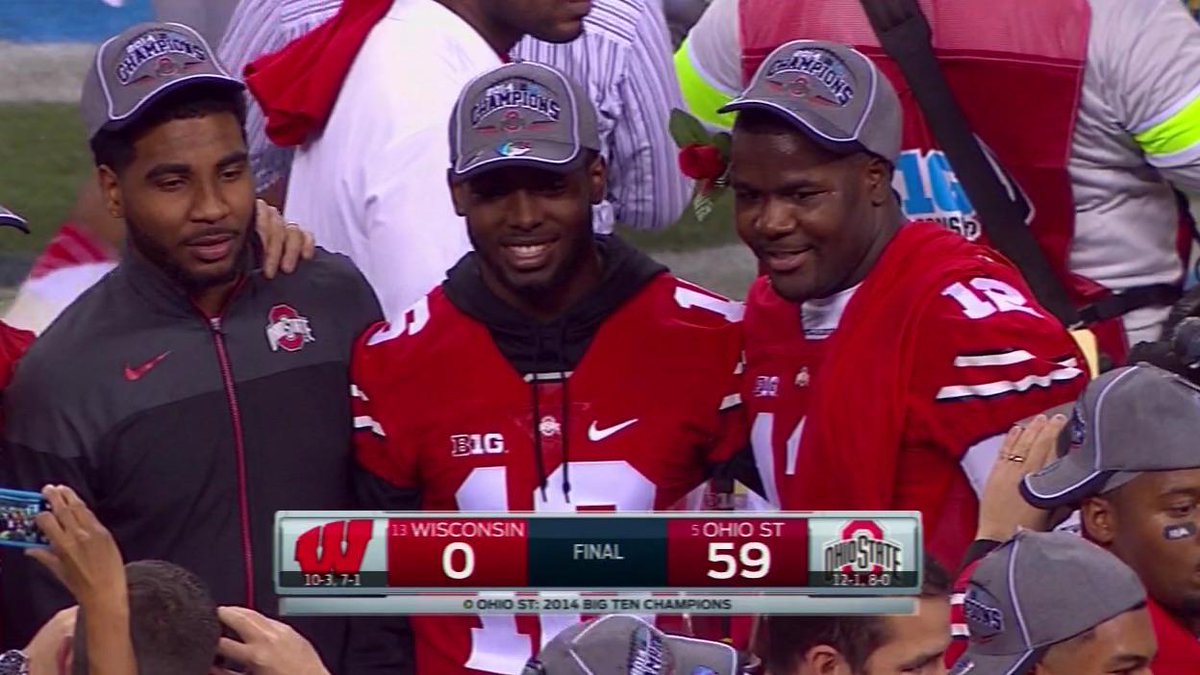 Landgrant33's tweet photo. This is the greatest #GoBucks photo we’ve ever seen: http://t.co/FWb7969ORk