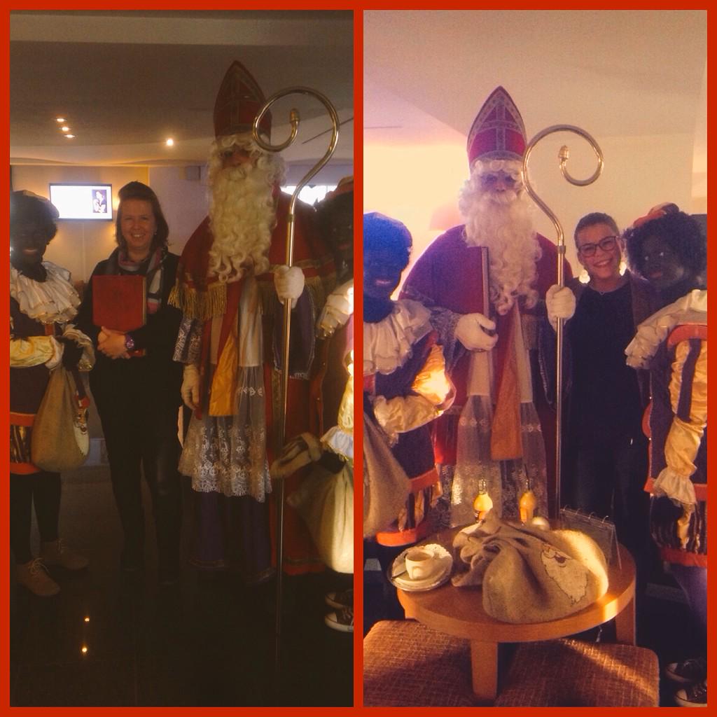 DifferentHotels's tweet photo. Sint kwam op bezoek in het Ecu!! #cadeautjes #different #genk http://t.co/1vIKKGgJbe