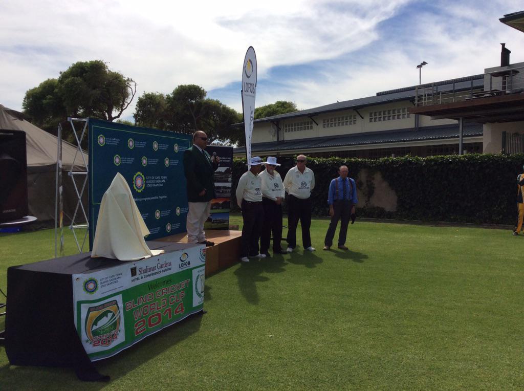 Blind Cricket WC '14 tweet media