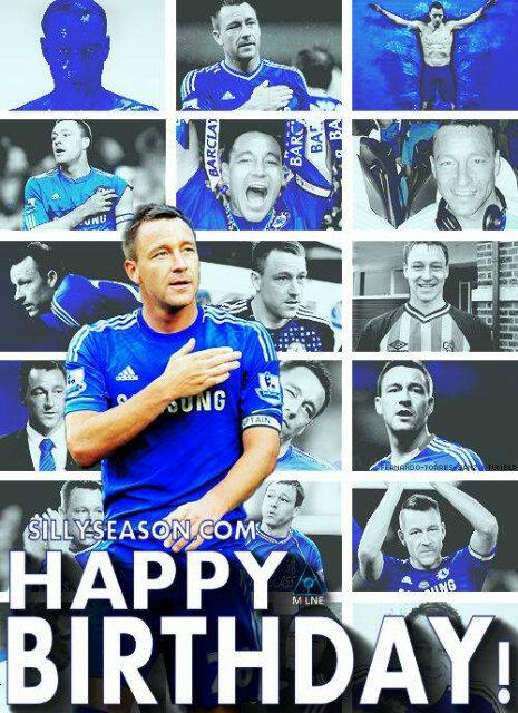 Happy Birthday to Chelsea Football Club Captain John Terry! wuhuuu 