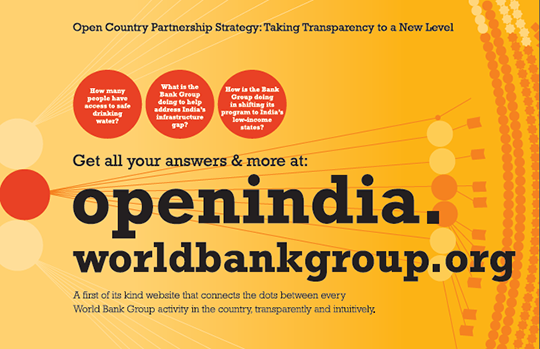WorldBankGroup's tweet photo. Introducing #OpenIndia: an interactive platform w/ #opendata on India’s dev challenges: http://t.co/Ysd5MAeiD2 http://t.co/mjnNjl1OA0