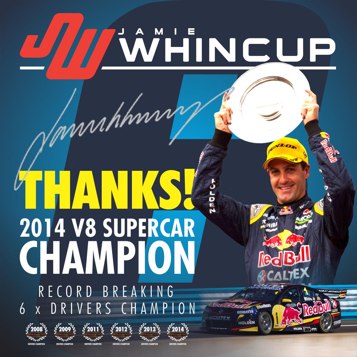 jamiewhincup's tweet image. To all the fanatics that have supported me through thick and thin for so many years, this one's for you #six