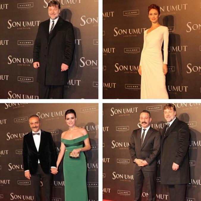 Dünyanın konuştuğu The Water Diviner (Son Umut) filminin galasi Zorlu'daydı!