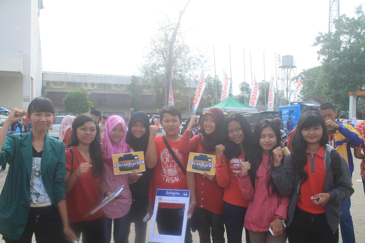 Mau Tahu Keseruan lainnya dalam memperingati HAKI 2014 di lampung tetap pantengin <a href="/KOINunila/">Komunitas Integritas</a> #BeraniJujurGEH