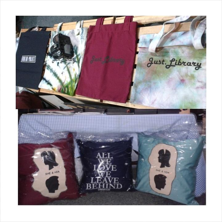 Ayoo BANTAL&amp;TOTEBAG tiedyenya.
Brg ready ko;) ini ank2 <a href="/justAlibrary/">Just Library</a> yg buat sendiri loh. Minat? 7DC5E62B/08979193784