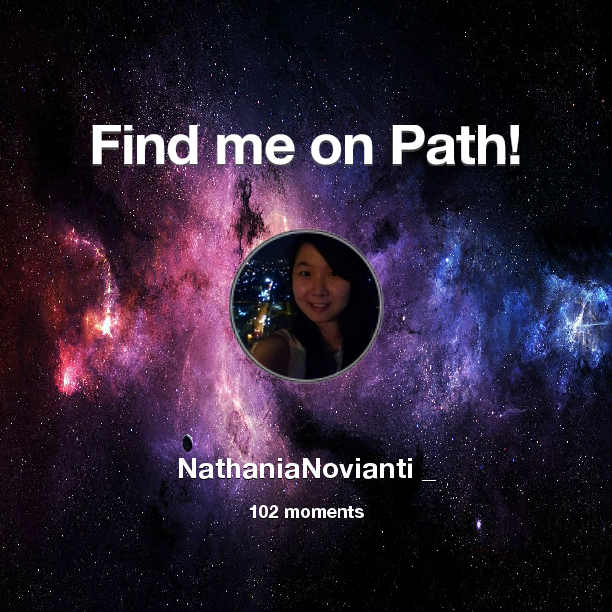 Nathania8_'s tweet photo. I've shared 102 memories with my friends on #Path - see them now at http://t.co/YHGvW4JTUP! #thepersonalnetwork http://t.co/bQHemIvIV6