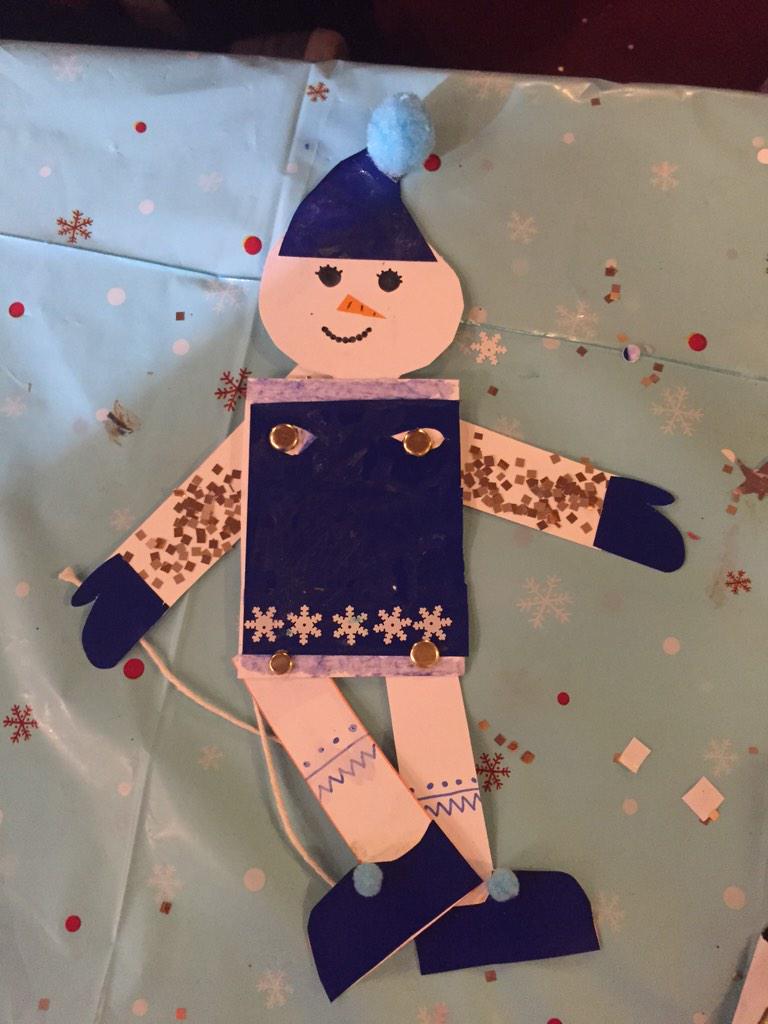 KECSCreative's tweet photo. This ones just finished the #SantaDashLiverpool #WAM14 @_OpenCulture @StGeorgesHall CRAFT LAB! #jollyjumpingjacks http://t.co/wJAcanPG1e