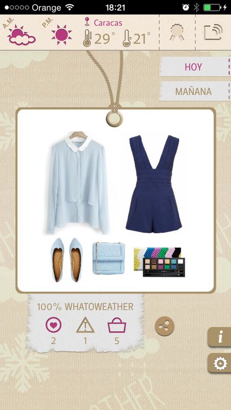 whatoweather's tweet image. @turisticate somos una app gratuita que mezcla tiempo y moda en todo el mundo
whatoweather.com/descargar-app/
#MaletaPerfecta