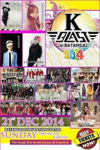 anijkshop's tweet photo. KBLAST IN BATANGAS THIS DEC. 21
FOR TICKET PURCHASE JUST PM ME AT 09399211962~
#KblastinBatangas
#Kpopevent
#Kblast http://t.co/zteqKYIpfh