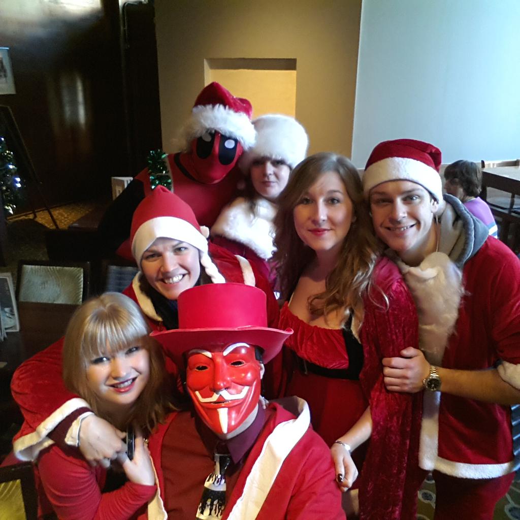 #London #Santacon in Camden yesterday. Great day with amazing atmosphere.