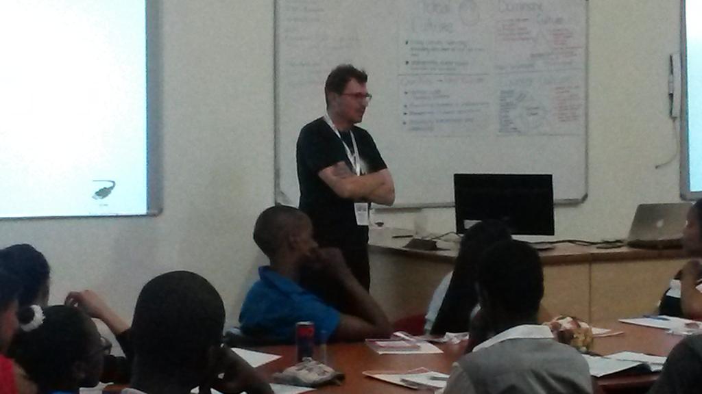 iknottcraig's tweet photo. @BY4Ysummit_KC  Prof Tabensky (RU) addressing summit on day 3  on Ethical Leadership (values and moraks) http://t.co/v28Q6Q6OQe