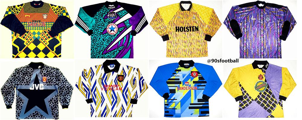 Classic 90s Goalkeeper Soccer Jerseys • RB - Classic Soccer Jerseys
