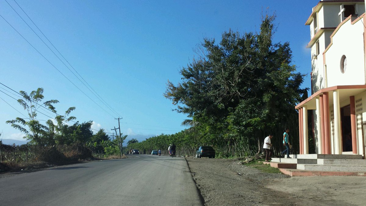 Desde iglesia barranca, entrada jamo  ,asfaltado. Mano a la obra
