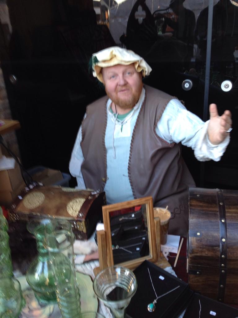 Another busy day at our Medieval Christmas Market.  Hurry, it shuts at 4 pm...