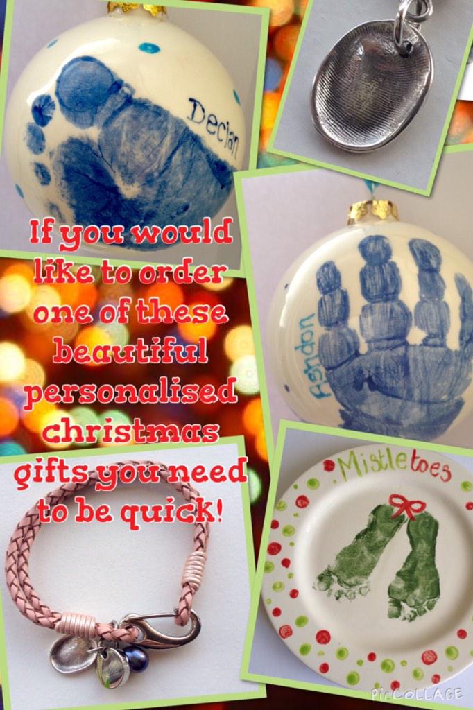 #personalisedchristmaspresents#silverfingerprintjewellery#christmasbaubles