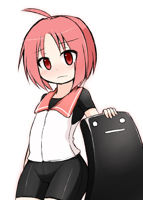 なお、遅刻した理由は差分作ってました。
どうしてもスパッツを描きたかったんです。
照れさせたかったんです。 