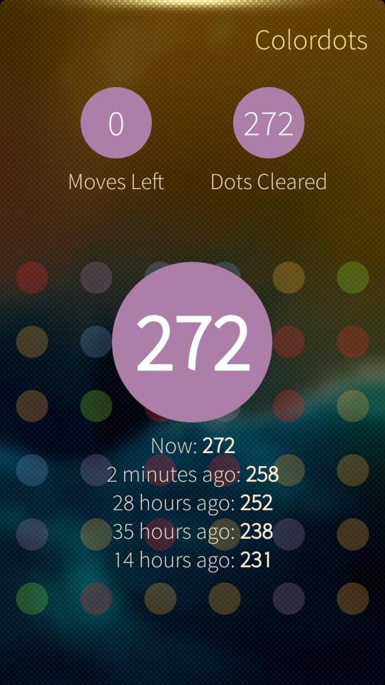 nodevel's tweet image. @nekron_dev @Ruslanowitsch Still bit ahead of you there, guys ;)  #jolla #colordots