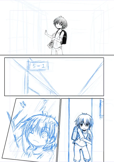 いい感じに迷いが消えた気がする。もう今回はこの絵柄で突き進むゾ 