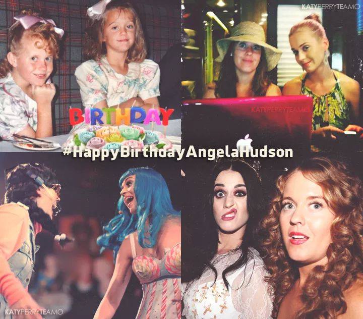   Happy birthday Angela Hudson!    