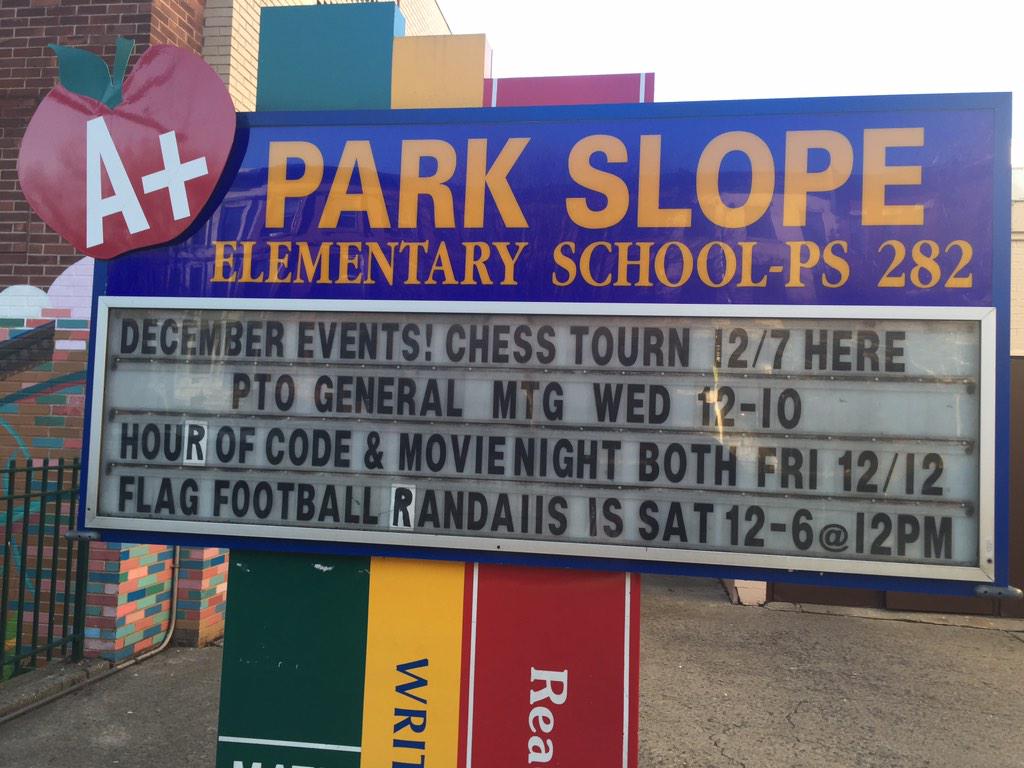 ps282parkslope's tweet image. Here at The #ParkSlope School PS/MS 282 we're ready for #hourofcode. Are you? @codeorg @hadip #teachkidscode