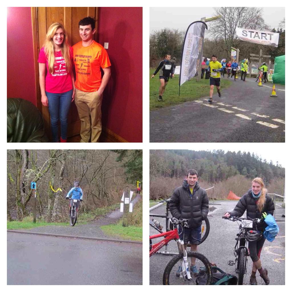 emmz1510's tweet photo. Completed my first off road trail duathlon :) #kielderduathlon #highterrainevents http://t.co/VXRaLHYaG6