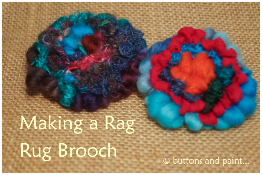 buttonsandpaint's tweet photo. Had great fun making rag rug brooches with Caroline Marriott! #makeRDG from @thejellyReading http://t.co/GIiKVQPRws http://t.co/Yso5QJvCx7