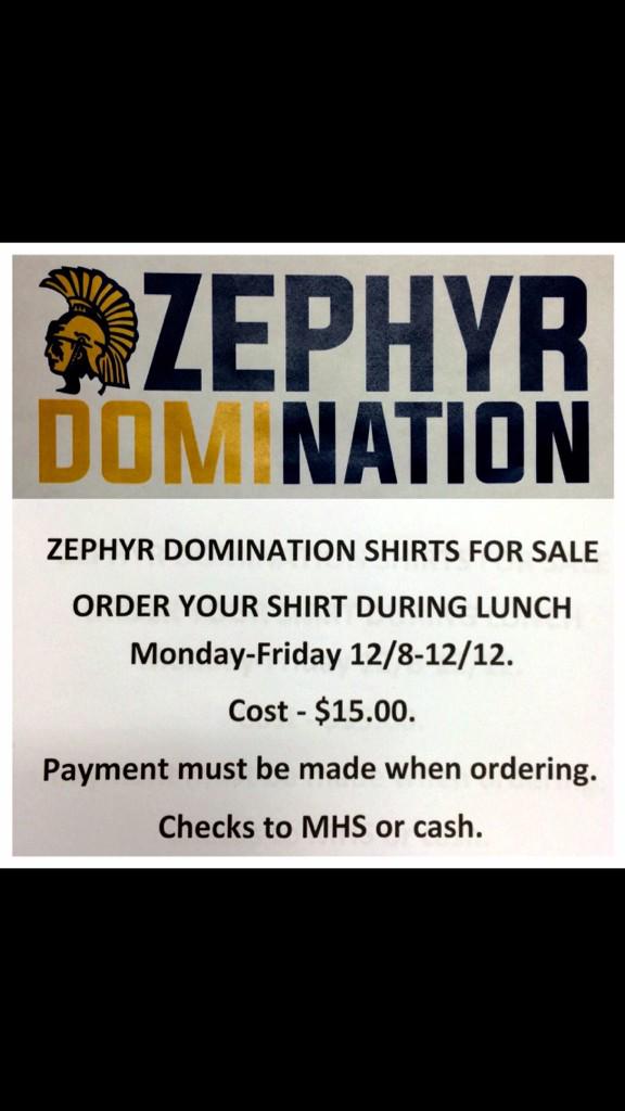mahthub's tweet photo. Support your gymnastics team by ordering these unreal ZEPHYR DOMINATION long sleeve T's at lunch this week for $15! http://t.co/vVK9YCXQlN