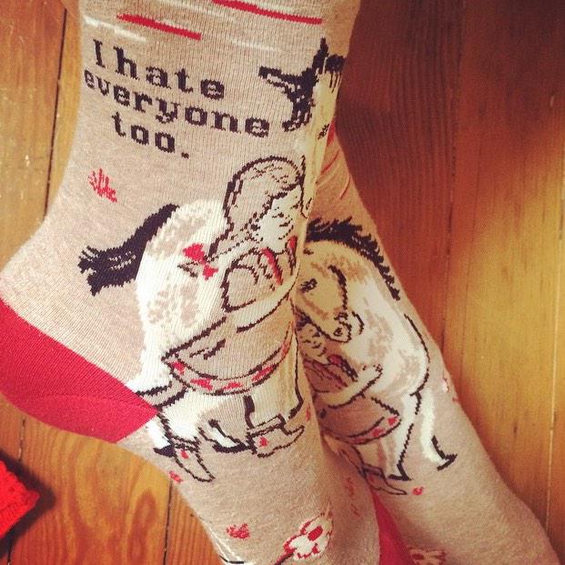 madidiaz's tweet photo. Some moms really get it. #thanksmom #momsocks #nailedit http://t.co/3kFpoqOygL