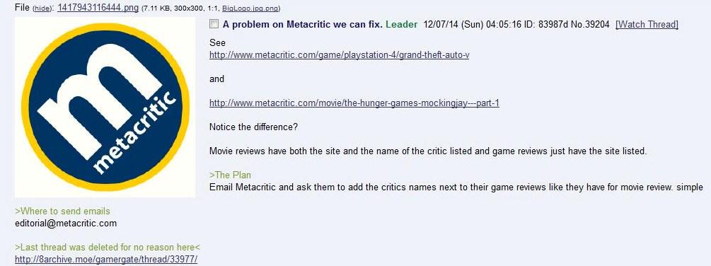 KazperTehOne's tweet photo. #OpMeta #GamerGate

https://t.co/OwBUTGnuYR http://t.co/seABKwgfEP