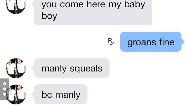 oh so manly