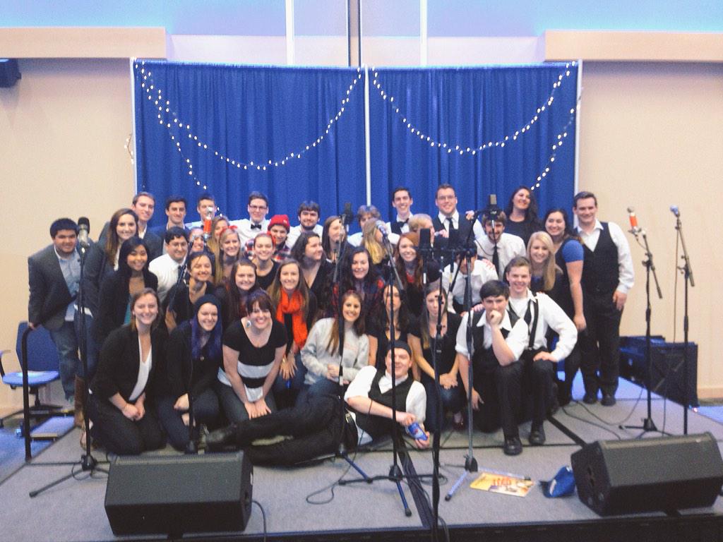 Bentley_OTC's tweet photo. Thanks @UMLACappella, what a fun show last night! #BentleyOTC #Hawkafellas #acappellafest http://t.co/J1Fyw3t4Ja