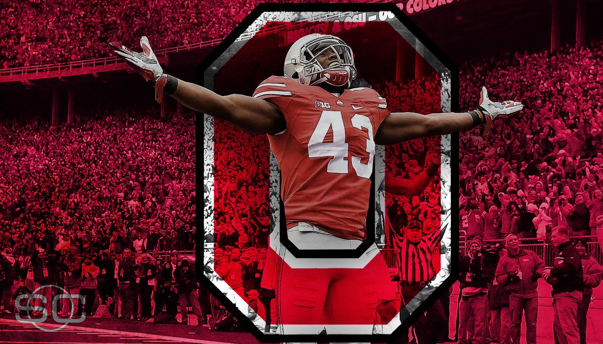 SportsCenter's tweet image. O-H-I-O! Ohio State seeks 1st national championship since 2002. No. 4 Buckeyes play Alabama in Sugar Bowl.