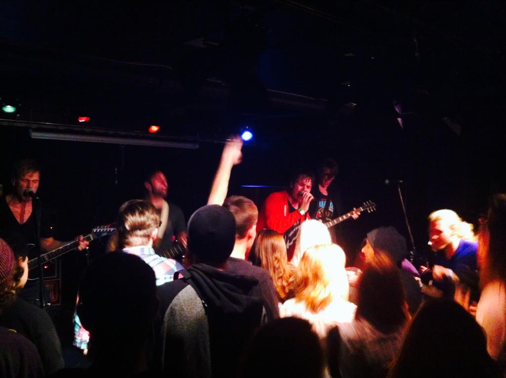Thanks to <a href="/TheRedThreat/">TheRedThreat</a> for absolutely killing it last night. Epic show. #yegmusic