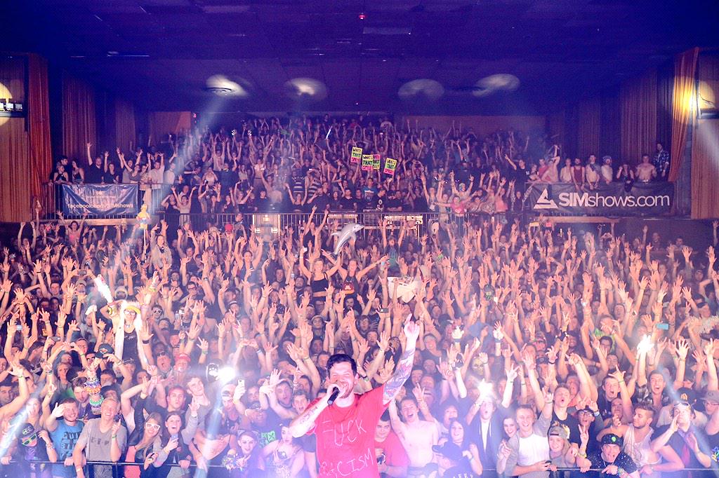 Sold out show in Minneapolis at skyway theatre!! Sweatiest show of the