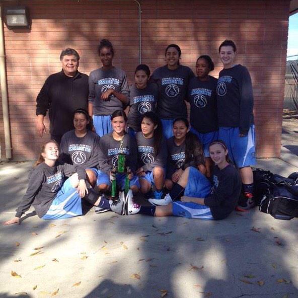 Freshman fought hard to take 3rd at Merced tourney.  Way to go Lady Knights!