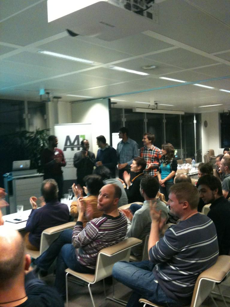 LUytterschaut's tweet photo. Congrats to our new startup @startitkbc  winning the startupweekend Ghent 2014! First Save #be_tech @StartupsBe http://t.co/EaS5GRca9j