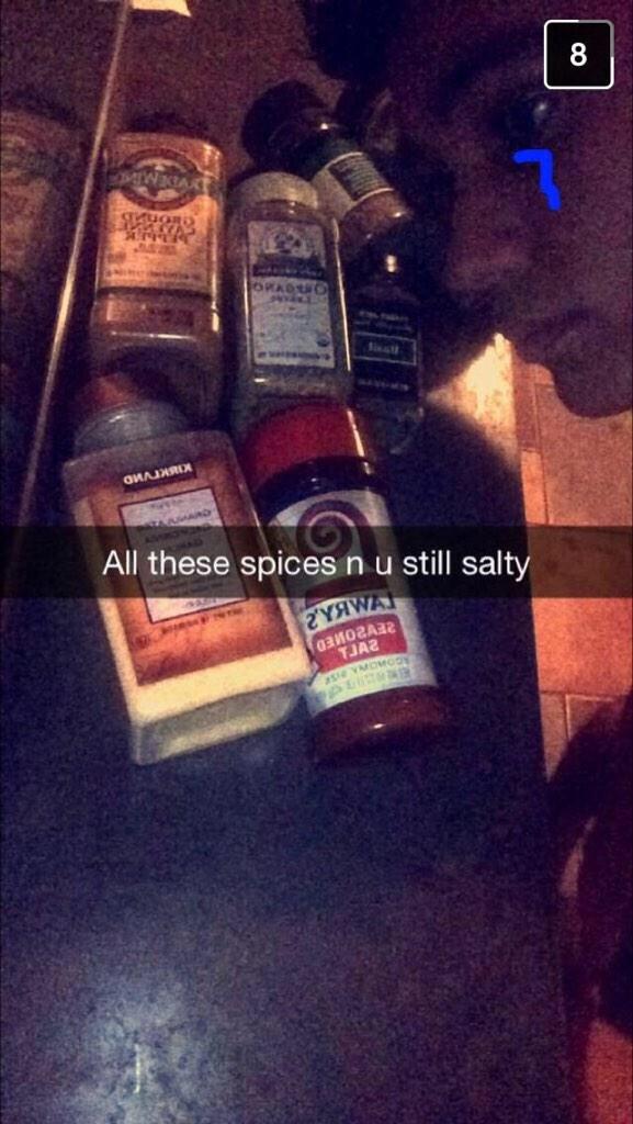KobeNumberEight's tweet photo. All these snapchats and you still don't know my story http://t.co/9Raddj5E0l